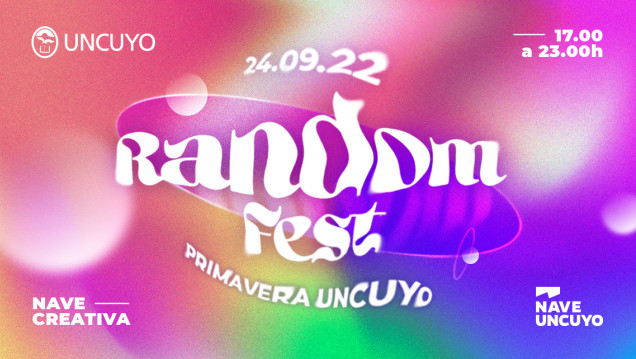imagen Se viene el Random Fest para celebrar con las y los estudiantes de la UNCUYO