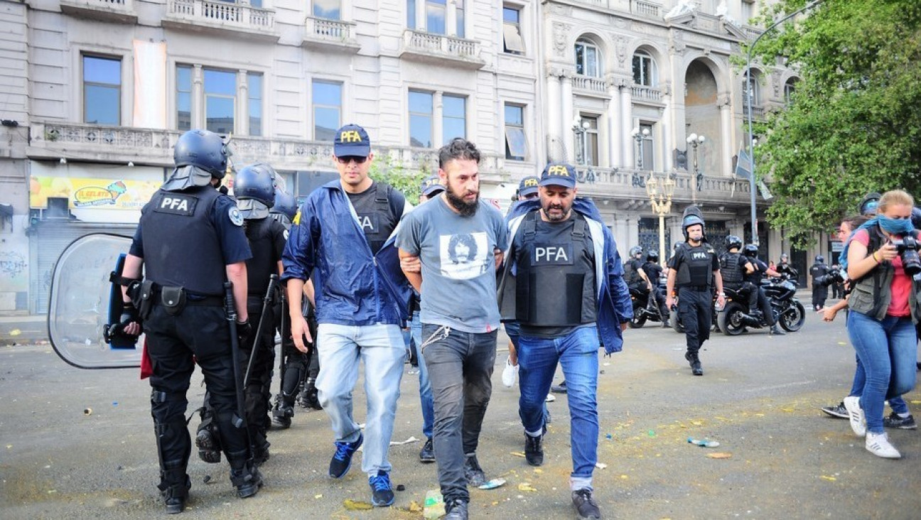 imagen Procesaron a 33 personas por los incidentes de diciembre en el Congreso 