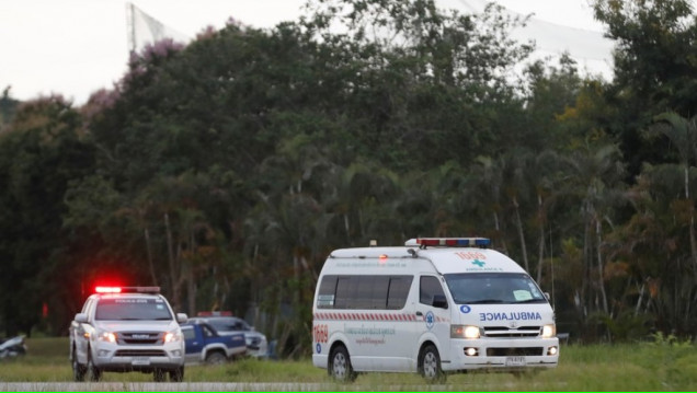 imagen Rescataron a los 12 niños de la cueva en Tailandia