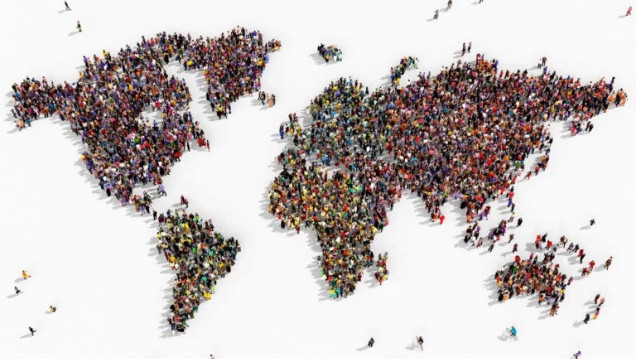 imagen En noviembre llegaríamos a ser 8000 millones de personas en todo el mundo