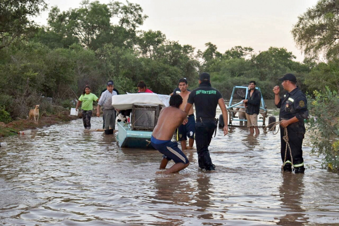 imagen Emergencia y evacuados en Salta por la histórica crecida del Pilcomayo