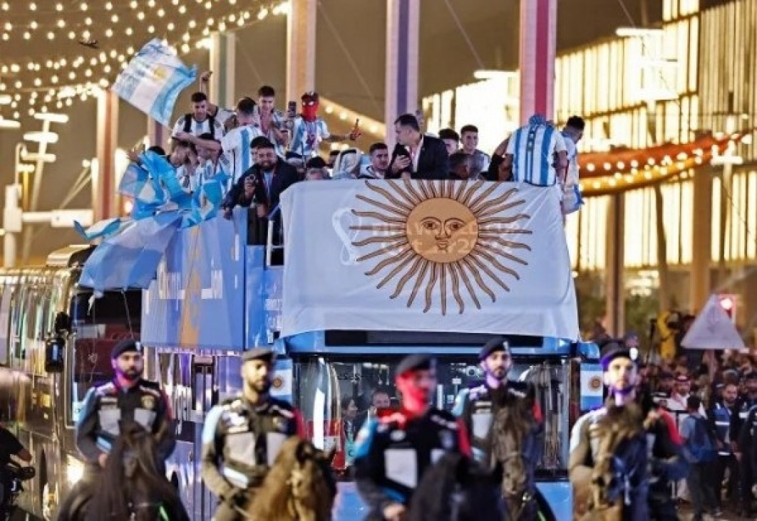 imagen El emotivo video de la fiesta inolvidable de la Scaloneta