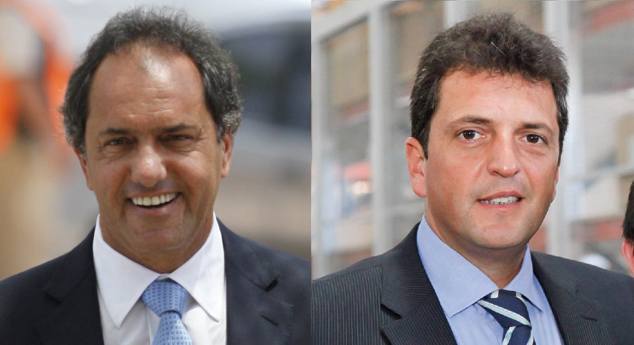 imagen Scioli se disculpó con Massa y le avisó que asumirá algunos compromisos de la UNA