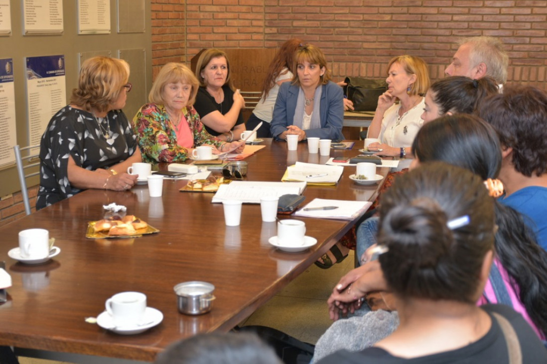 imagen La Comisión de Género recibió a los familiares de Gisela Gutiérrez