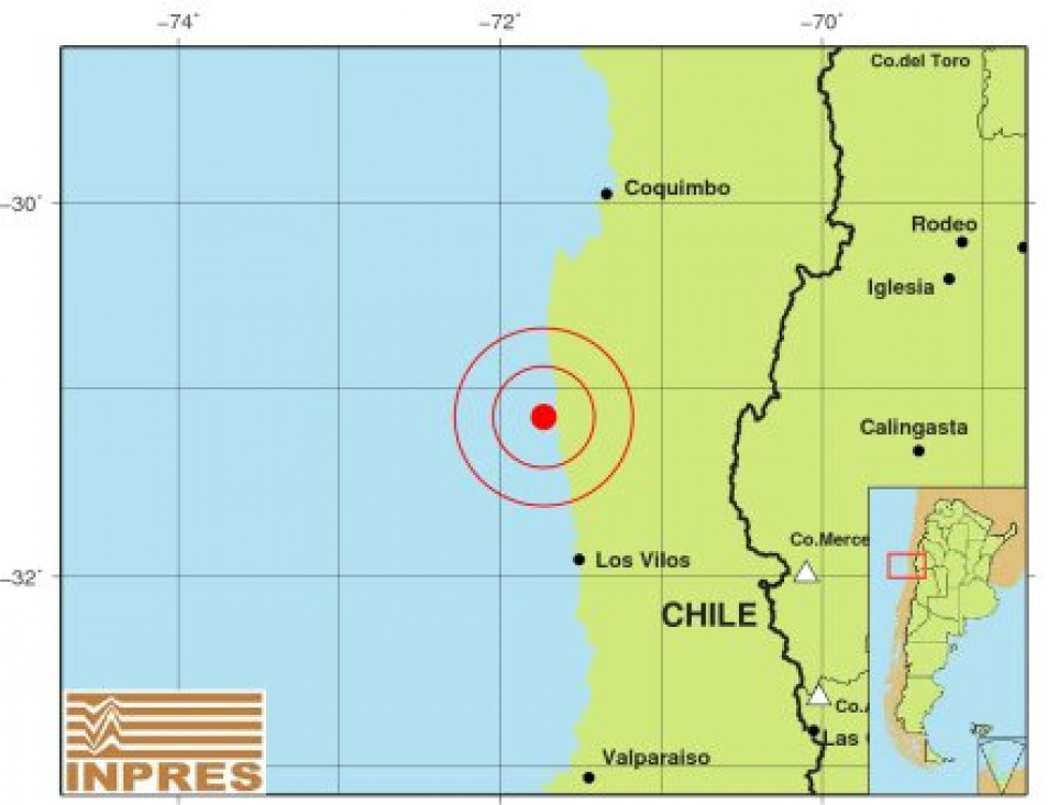 imagen Tembló en Chile y se sintió fuerte en Mendoza
