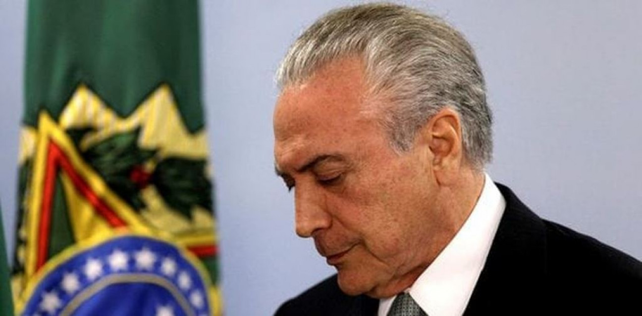 imagen Una ajustada votación evitó la destitución de Temer