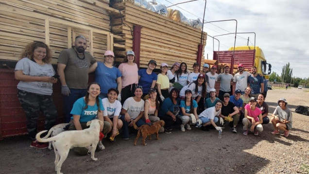 imagen La organización Techo inició una campaña para abrir una sede en Mendoza
