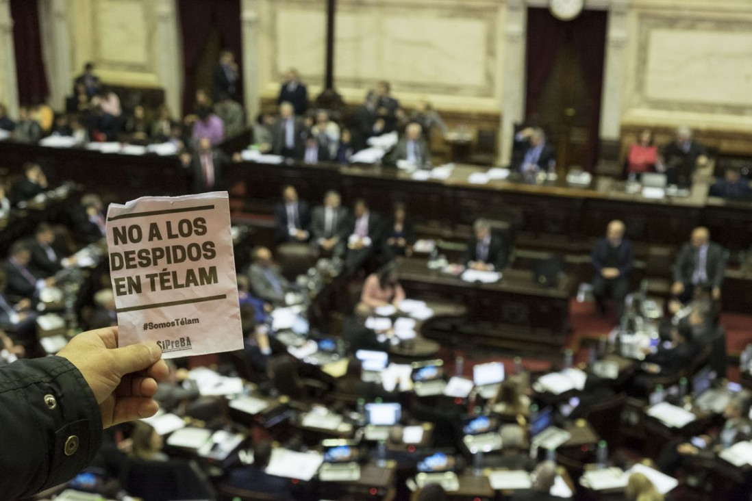 imagen Diputados de la oposición reclaman una solución para Télam