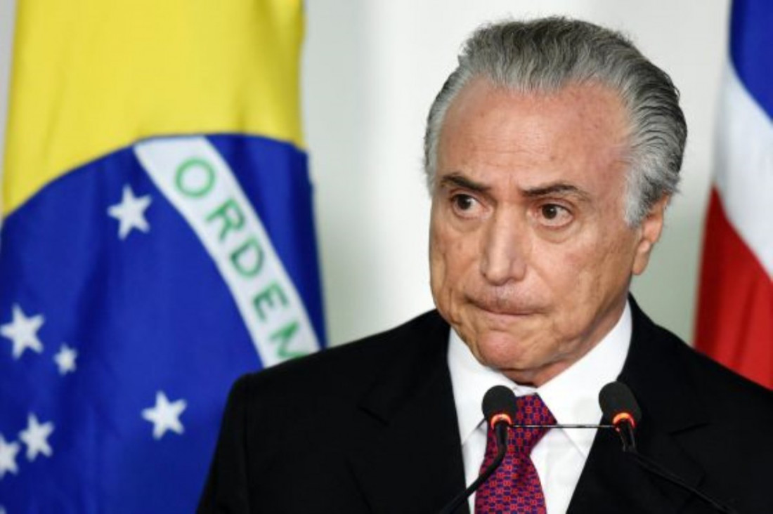imagen Estiman que Temer podría dejar el cargo en dos semanas