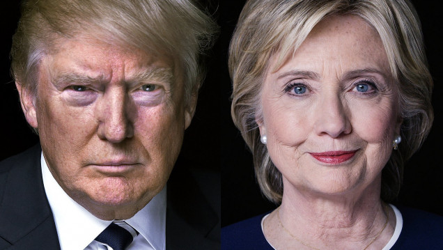 imagen Clinton y Trump comienzan su histórica batalla por llegar a la Casa Blanca