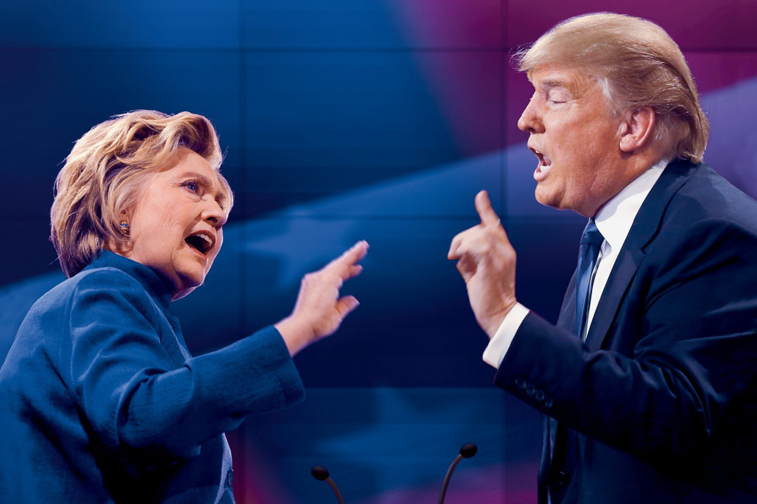 imagen Jornadas maratónicas para Clinton y Trump