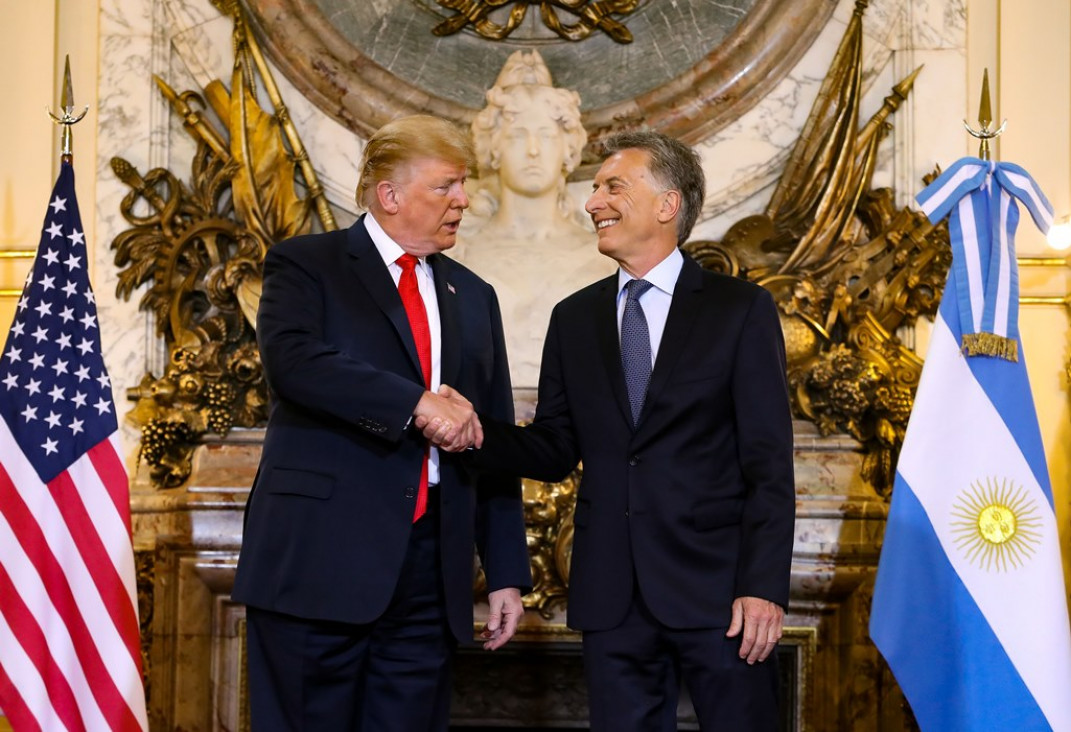 imagen Macri agradeció a Trump por su apoyo en momentos difíciles