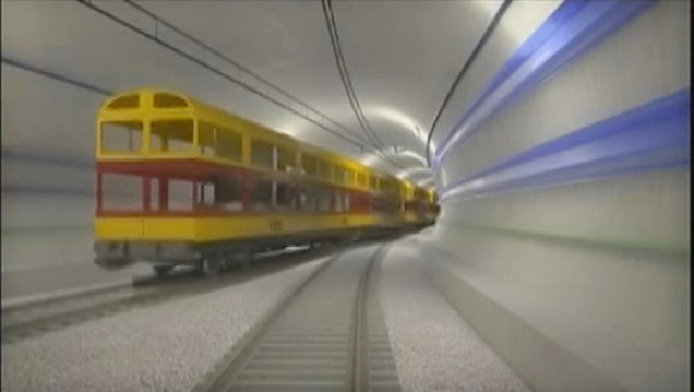 imagen Cornejo le pidió a Bordón que reviva el tren trasandino