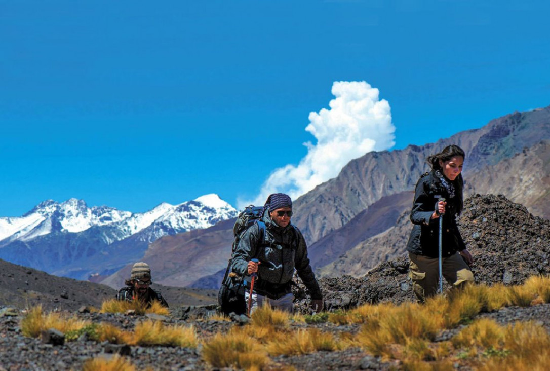 imagen Dos turistas murieron escalando un cerro de Tunuyán
