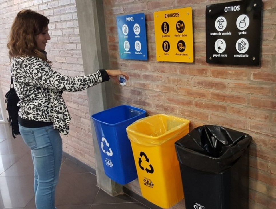 imagen "UNCUYO Separa sus Residuos": 100 toneladas en 7 años