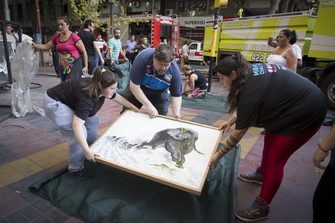 imagen Usaron fuego en el arreglo de la cúpula del ECA