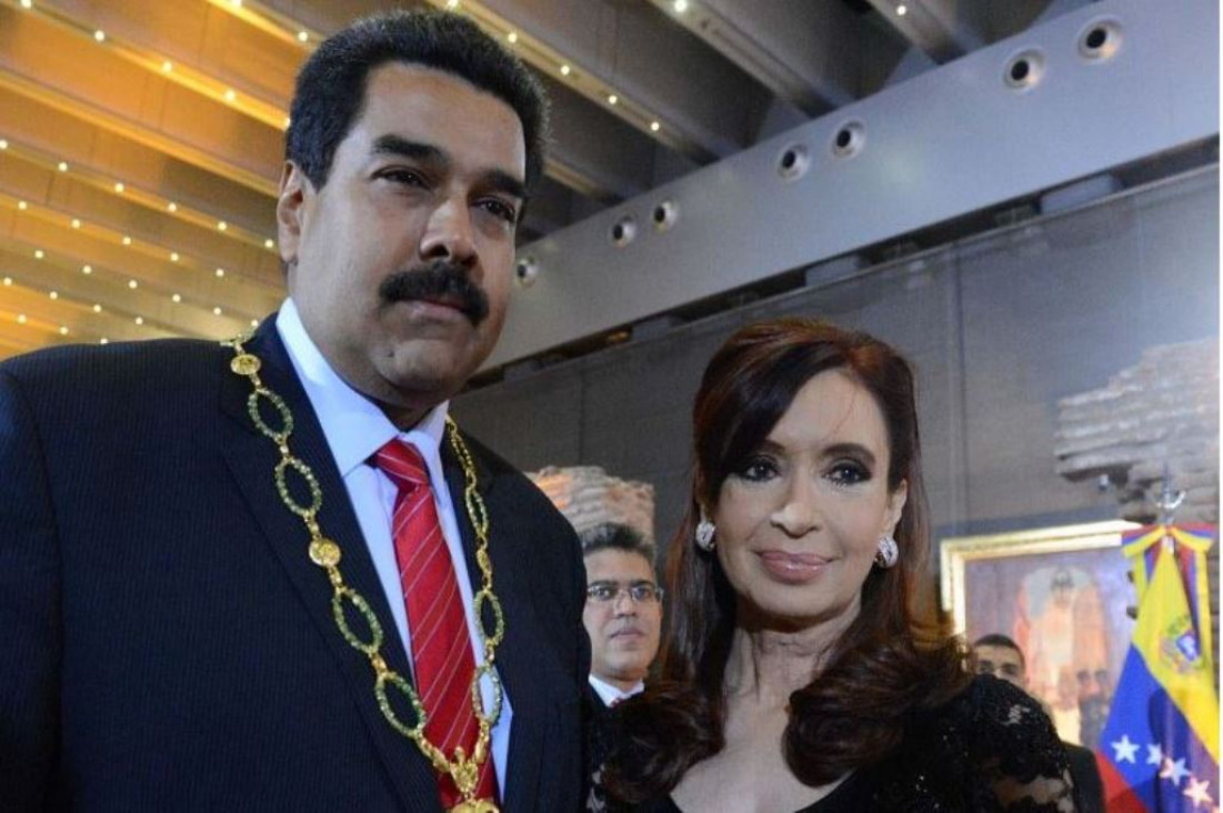 imagen Macri le quita a Maduro la Orden de San Martín
