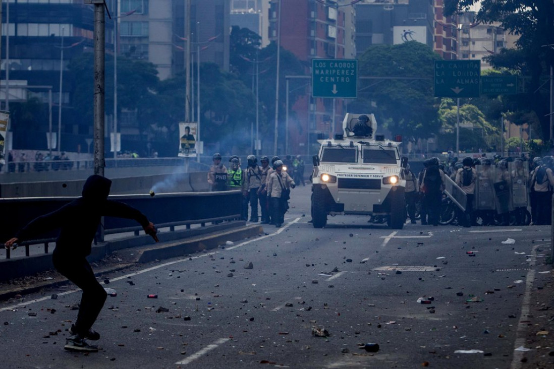 imagen Muere otro joven en protestas contra el gobierno de Maduro