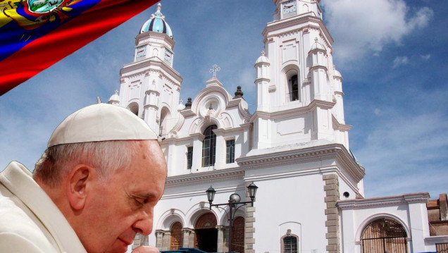 imagen Francisco llegó a Ecuador y pidió poner el foco sobre los más vulnerables