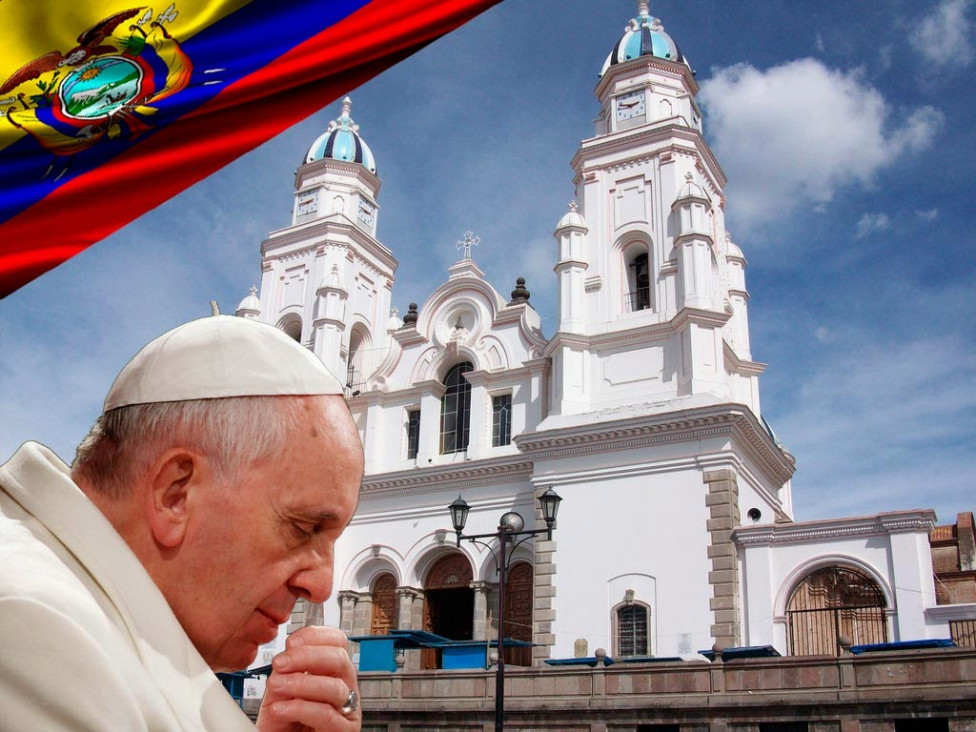 imagen Francisco llegó a Ecuador y pidió poner el foco sobre los más vulnerables