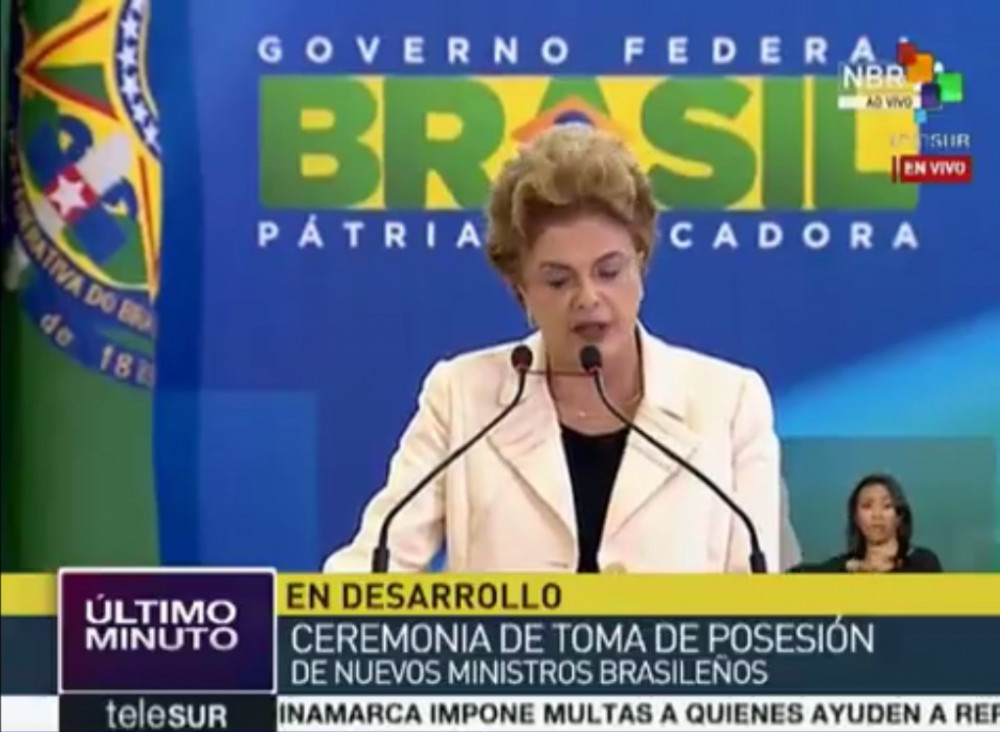 imagen Seguí en vivo la asunción de Lula Da Silva como jefe de gabinete