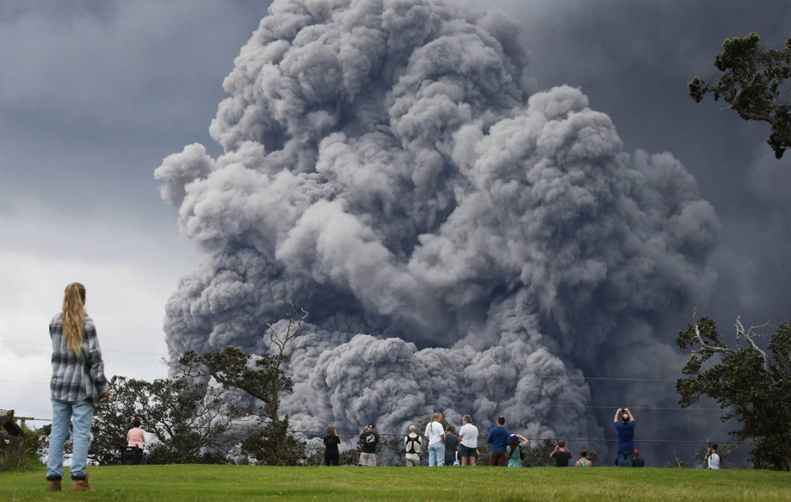 imagen Hawai: alerta roja ante la erupción del volcán Kilauea