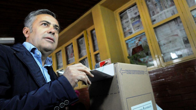 imagen Cornejo votó y habló sobre el préstamo de Cristina a Pérez