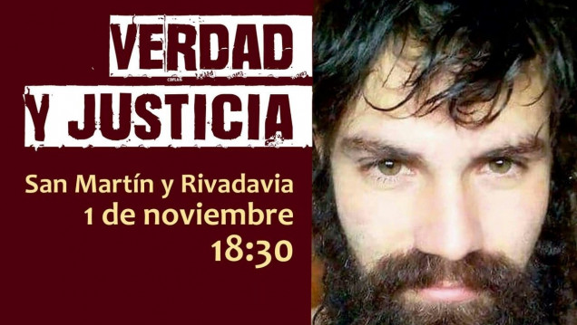 imagen Marcha por Santiago Maldonado: convocan a manifestarse en el centro