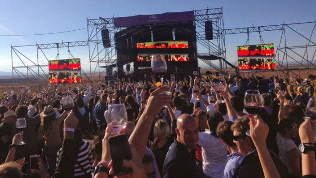 imagen Falta poco para descorchar una nueva edición del Wine Rock en Mendoza