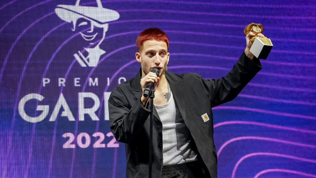 imagen Wos se consagró en unos Premios Gardel que reflejaron el recambio generacional
